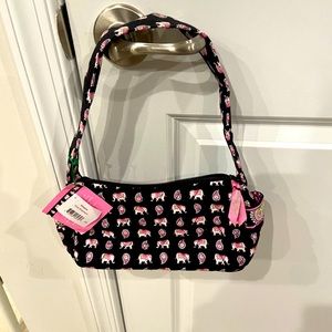 NWT Vera Bradley Pink Elephant Shoulder Bag